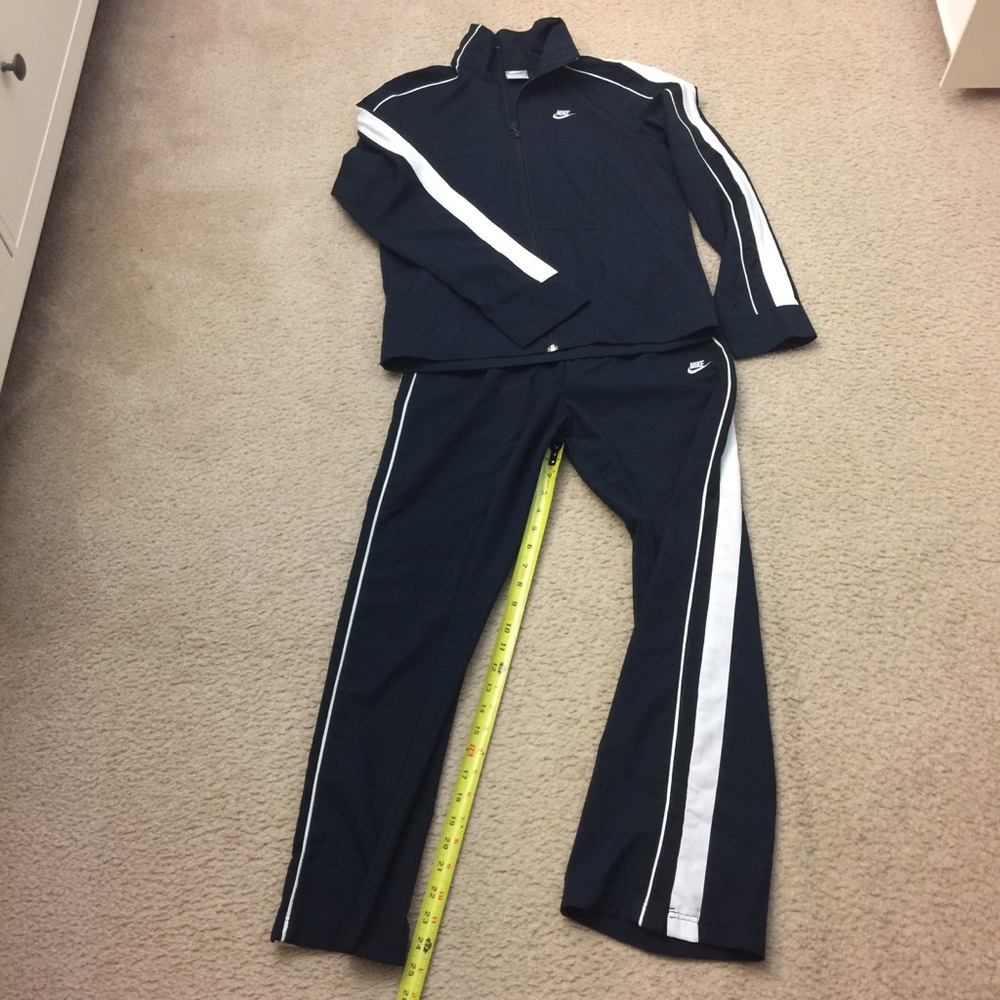 Nike Track Suit navy blue and white